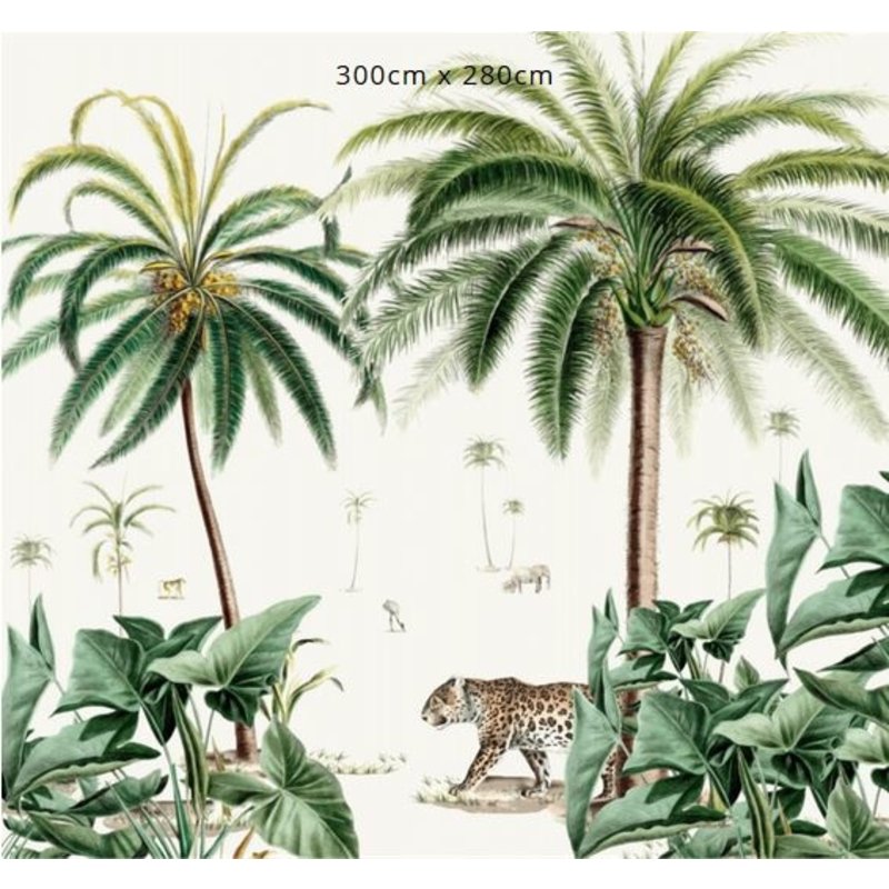 Creative Lab Amsterdam-collectie Walk in the park Wallpaper Mural