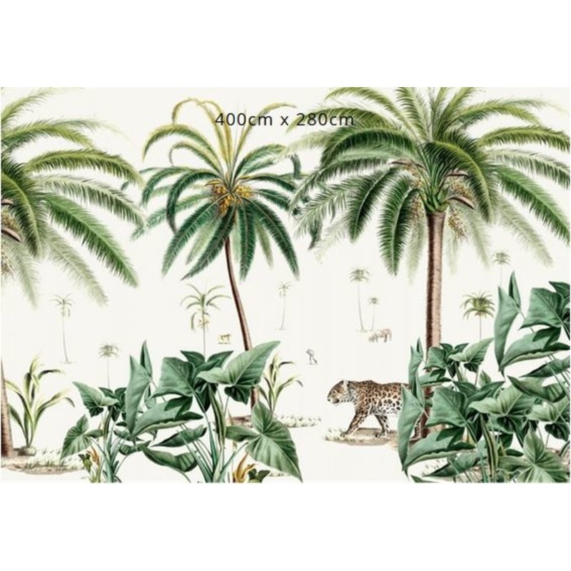 Creative Lab Amsterdam-collectie Walk in the park Wallpaper Mural