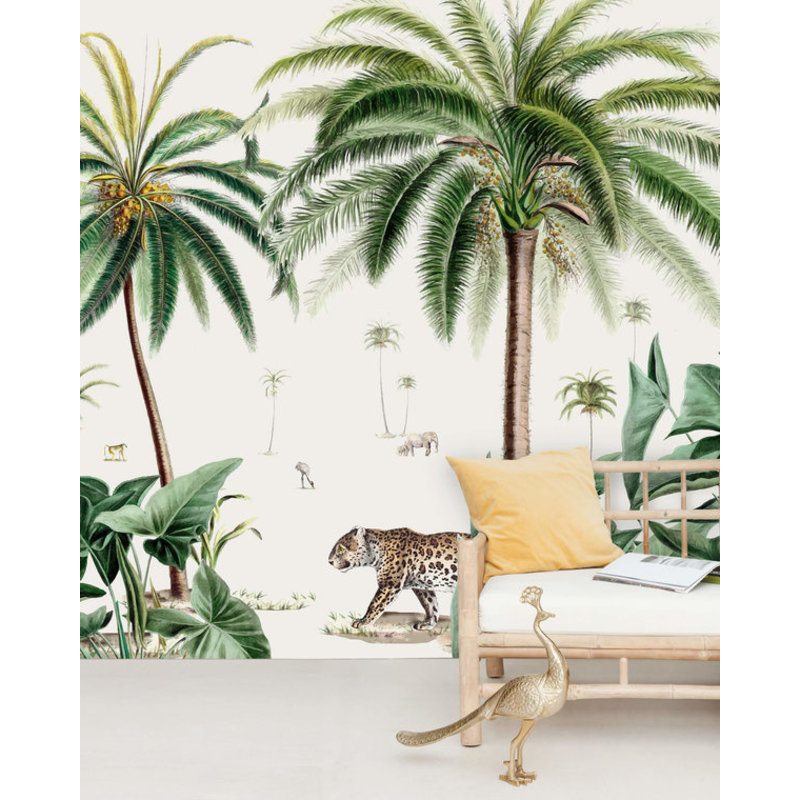 Creative Lab Amsterdam-collectie Walk in the park Wallpaper Mural