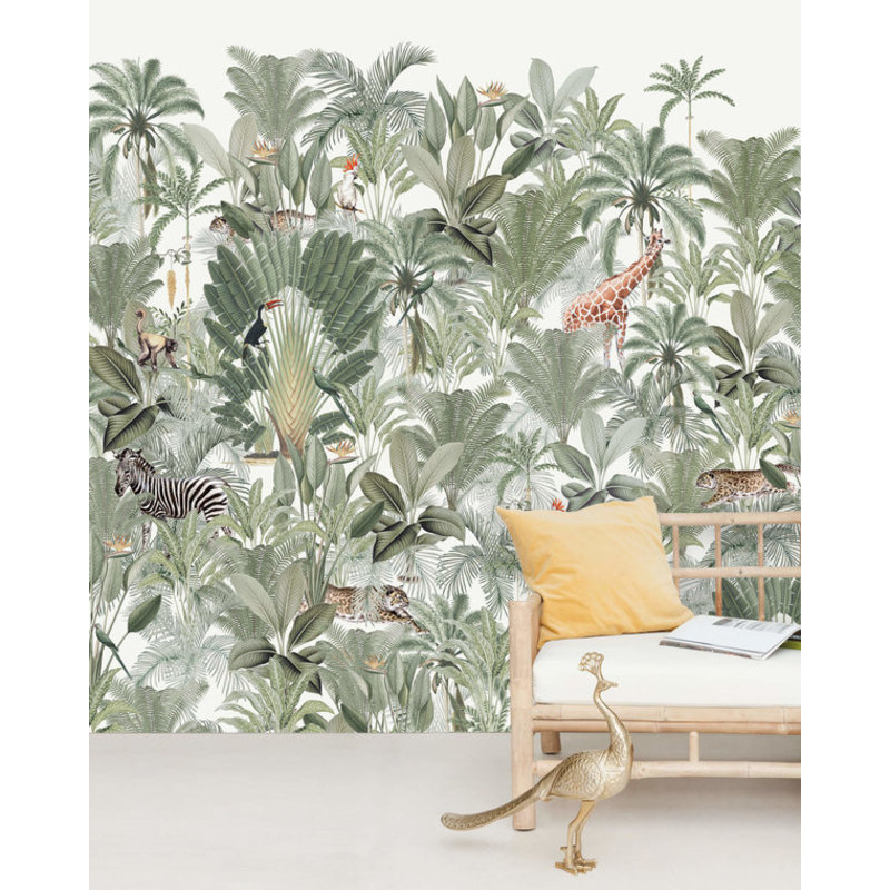 Creative Lab Amsterdam-collectie Into the Wild behang Mural