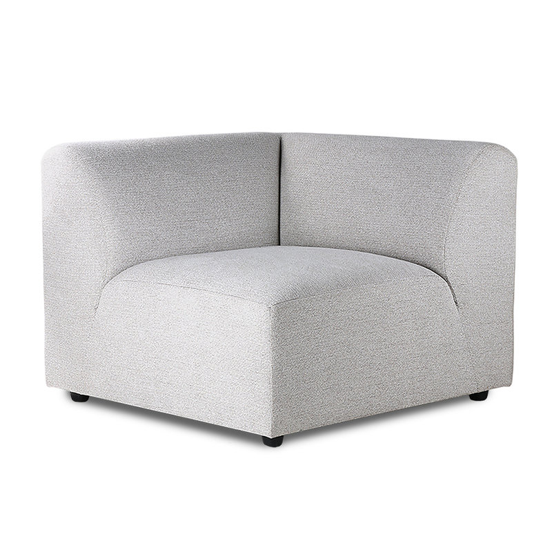 HKliving-collectie jax couch: element left, sneak, light grey