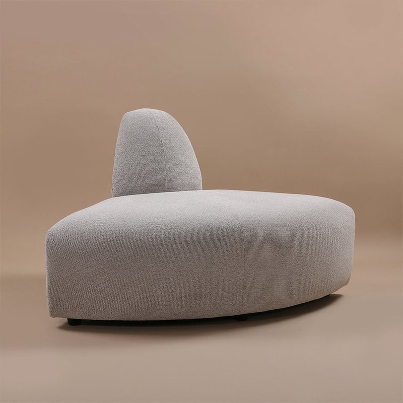 HKLIVING-collectie Jax bank element angle sneak lichtgrijs