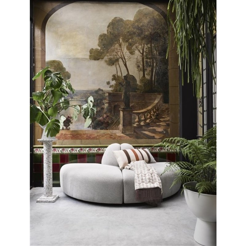 HKLIVING-collectie Jax bank element angle sneak lichtgrijs