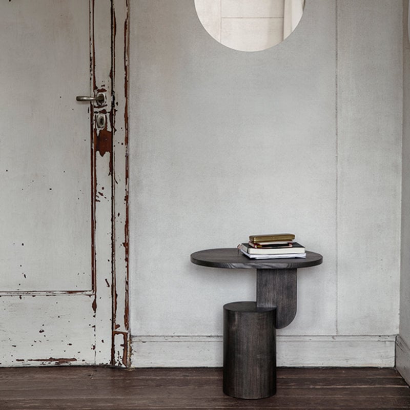 ferm LIVING-collectie Insert Side Table - Black stained