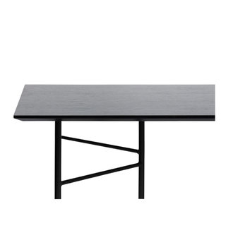 ferm LIVING Mingle Table Top 210 cm - Veneer - Black