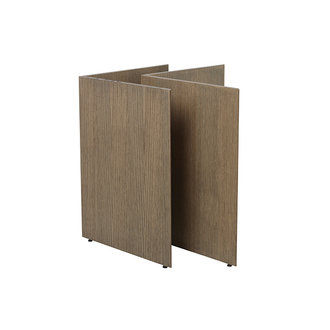 ferm LIVING Mingle tafelpoten donker gebrand eiken - W68