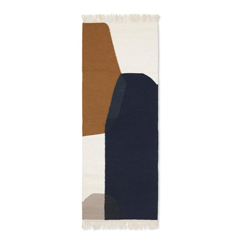 ferm LIVING-collectie Kelim Runner - Merge - 180x70 - Multi