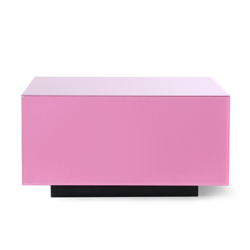 HKLIVING-collectie mirror block table pink L