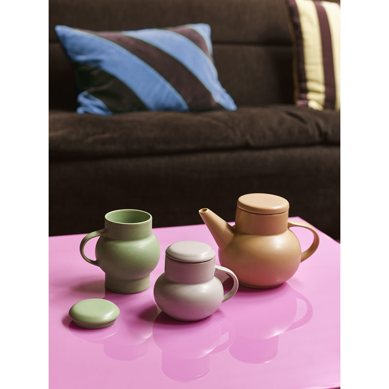 HKLIVING-collectie mirror block table pink L