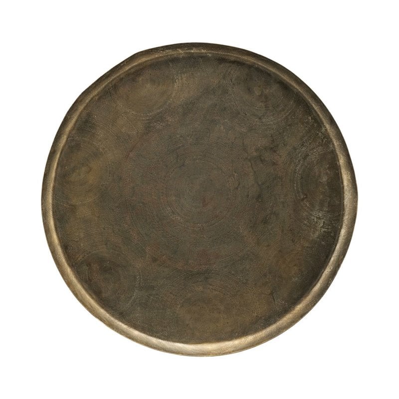 House Doctor-collectie Tray Jhansi, Antique brass finish