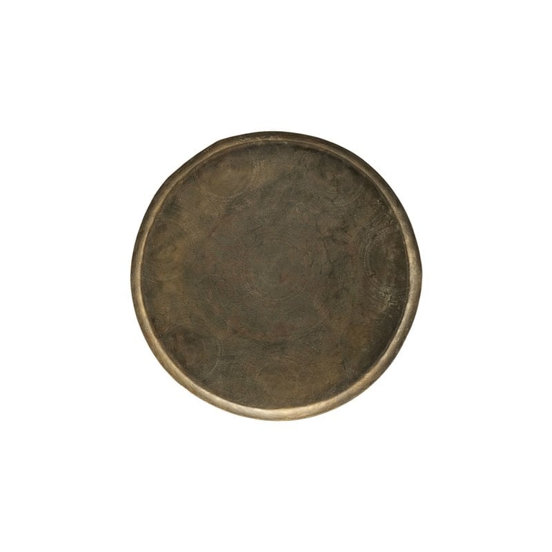 House Doctor-collectie Tray Jhansi, Antique brass finish