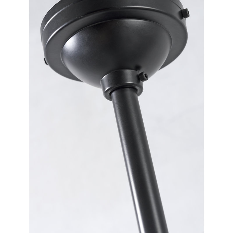 it's about RoMi-collectie Chandelier Amsterdam enamel shade black