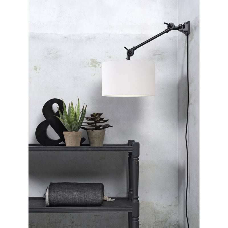it's about RoMi-collectie Wall lamp Amsterdam shade 3220 white, S