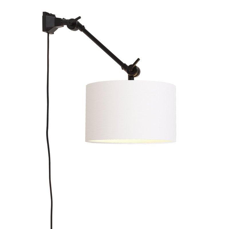 it's about RoMi-collectie Wall lamp Amsterdam shade 3220 white, S