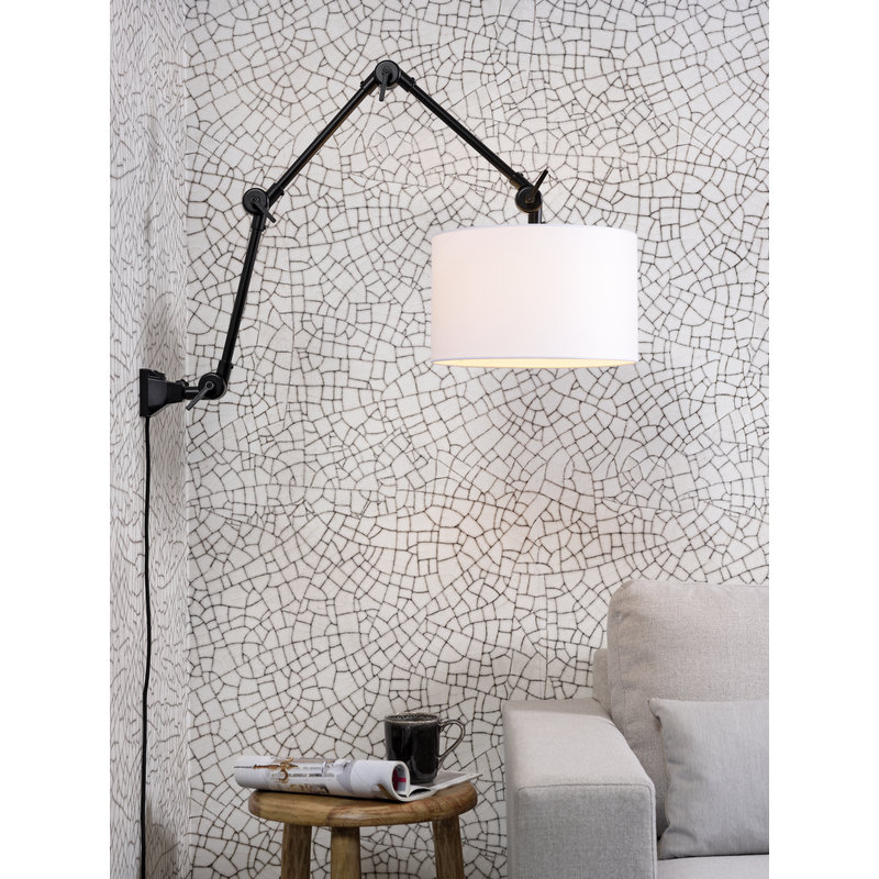 it's about RoMi-collectie Wall lamp Amsterdam shade 3220 white, L