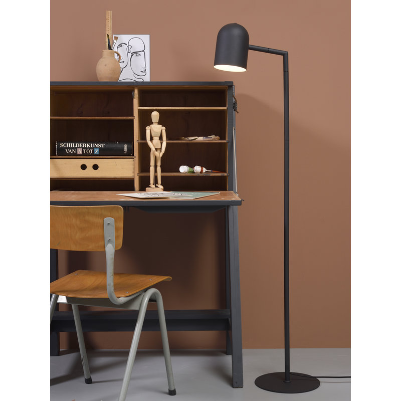 it's about RoMi-collectie Floor lamp iron Marseille black