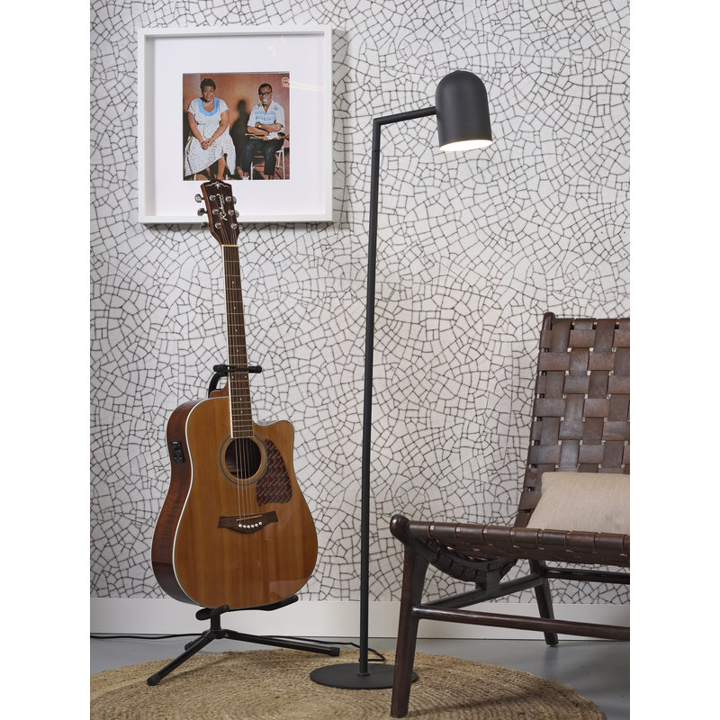 it's about RoMi-collectie Floor lamp iron Marseille black