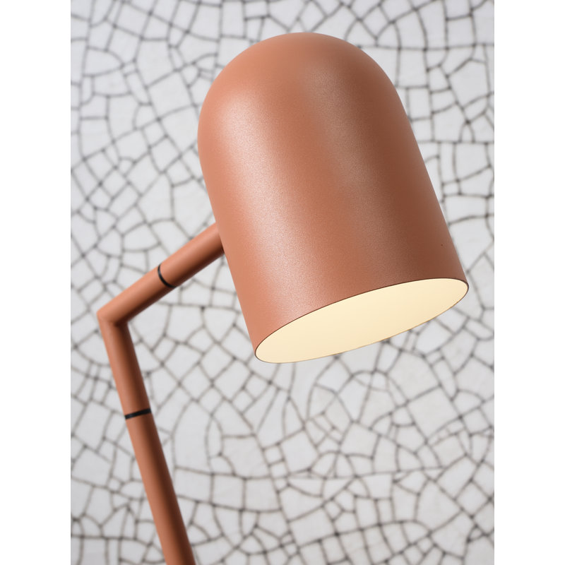 it's about RoMi-collectie Vloerlamp ijzer Marseille terra