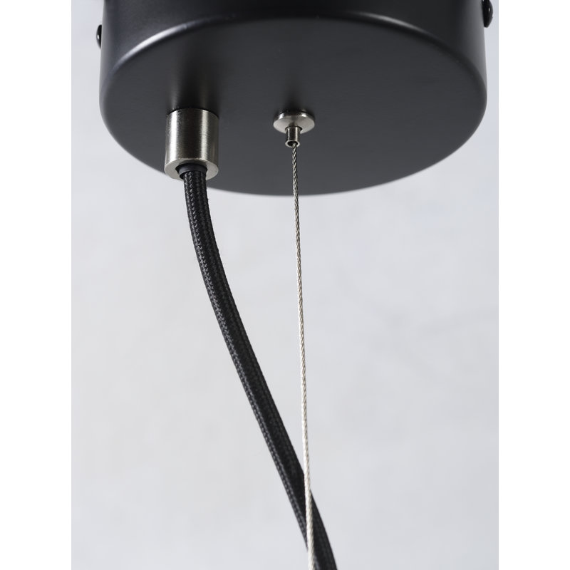 it's about RoMi-collectie Hanging lamp aluminum Marseille black