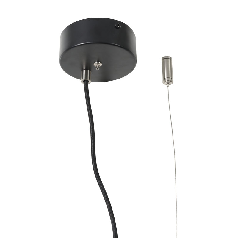 it's about RoMi-collectie Hanging lamp aluminum Marseille black