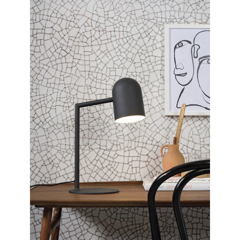 it's about RoMi-collectie Table lamp iron Marseille black