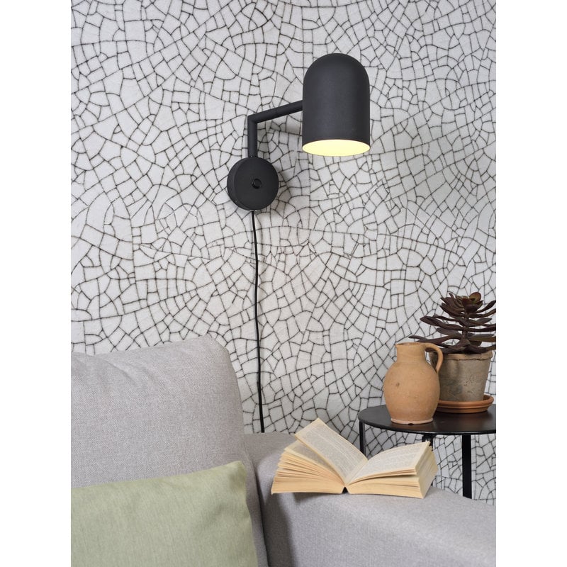 it's about RoMi-collectie Wall lamp iron Marseille black