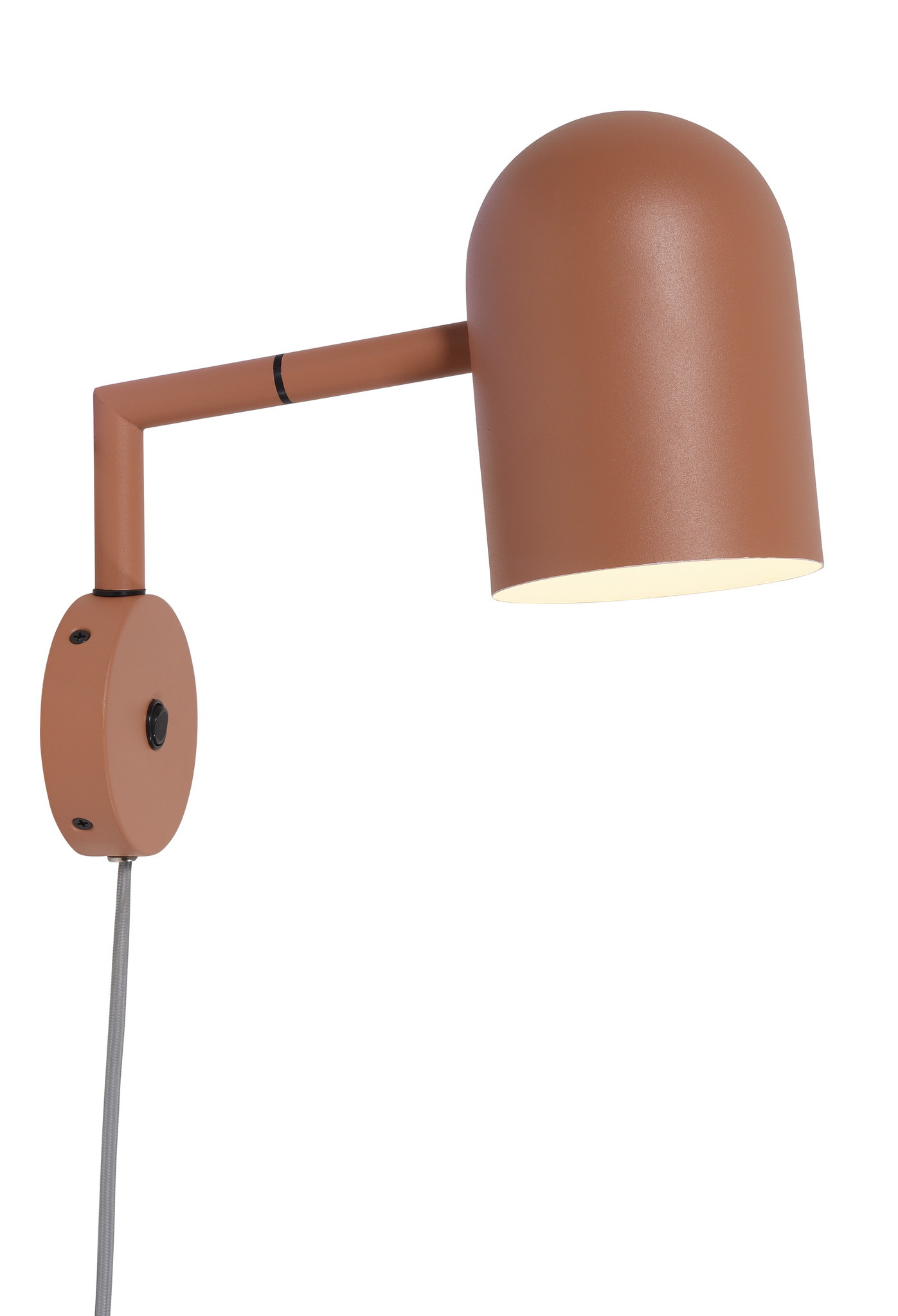 it's about RoMi-collectie Wandlamp ijzer Marseille terra