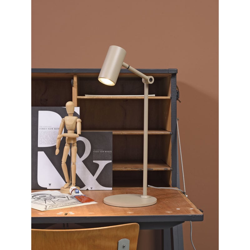 it's about RoMi-collectie Table lamp iron Montreux LED sand