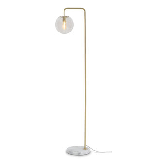 it's about RoMi Floor lamp iron/glass Warsaw gold