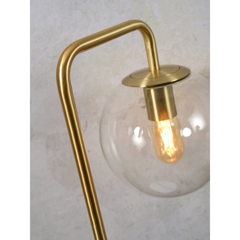 it's about RoMi-collectie Table lamp iron/glass Warsaw gold