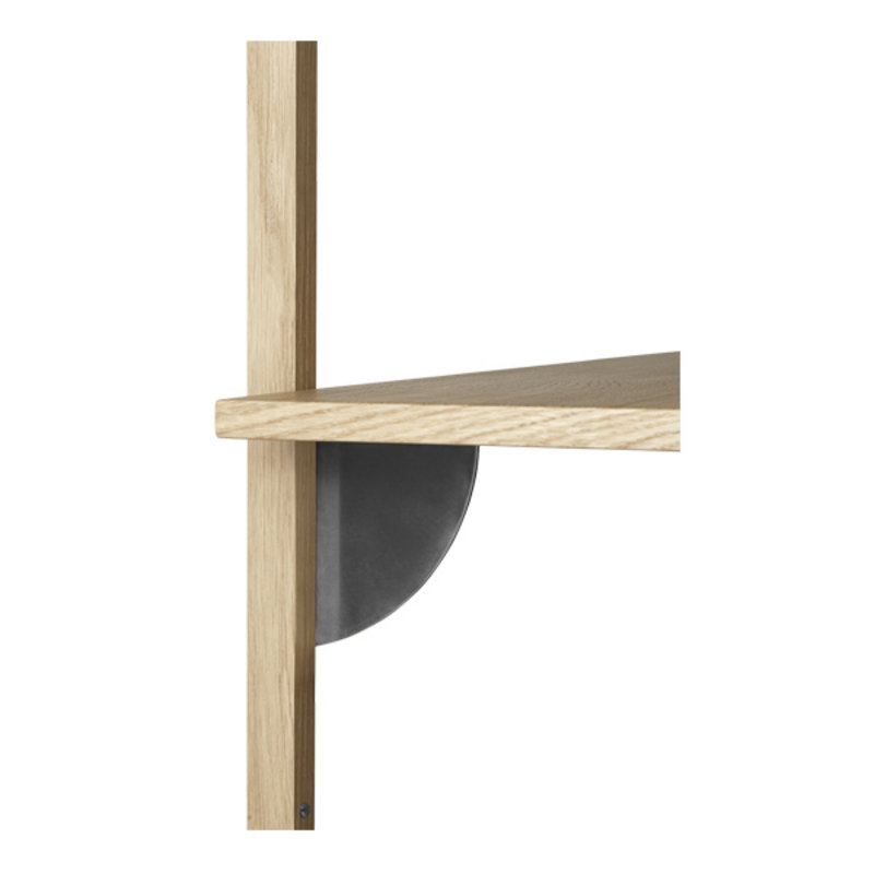 ferm LIVING-collectie Sector S/N - Oak - Black Brass