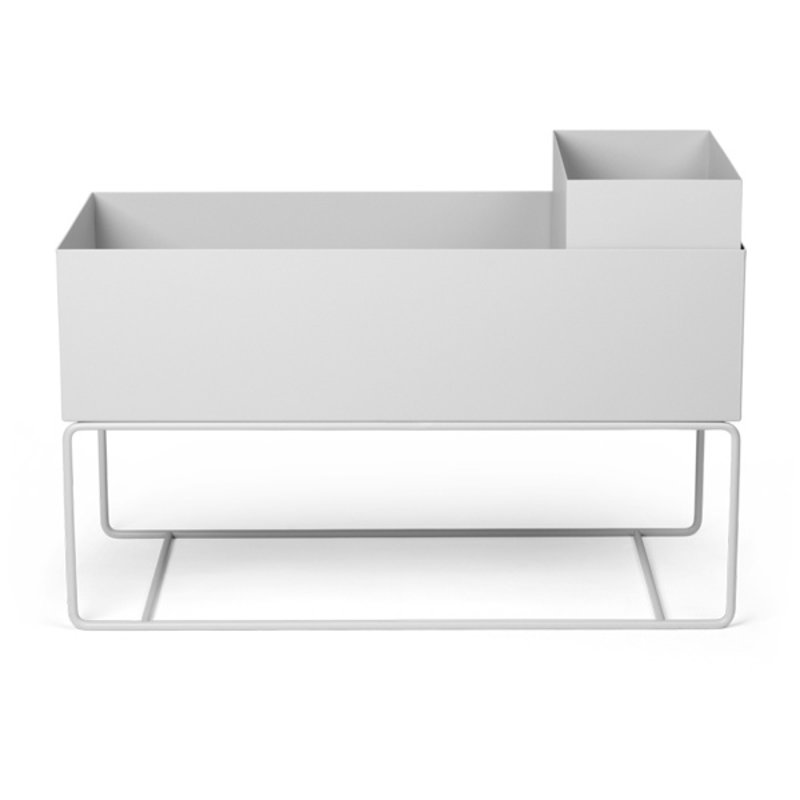 ferm LIVING-collectie Plant Box Large - Light Grey