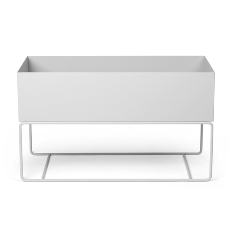 ferm LIVING-collectie Plant Box Large - Light Grey