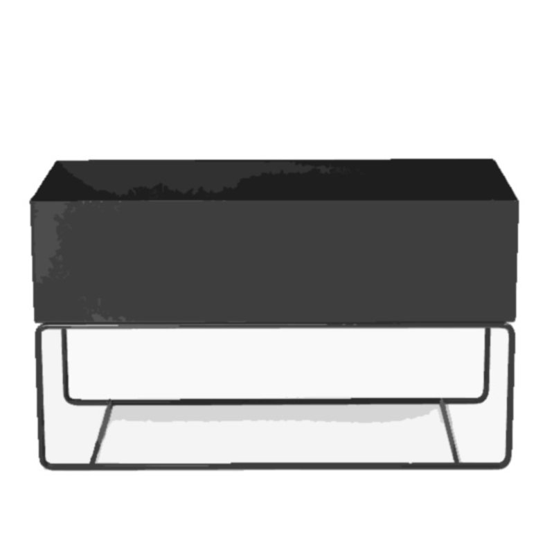 ferm LIVING-collectie Plant Box Large - Black