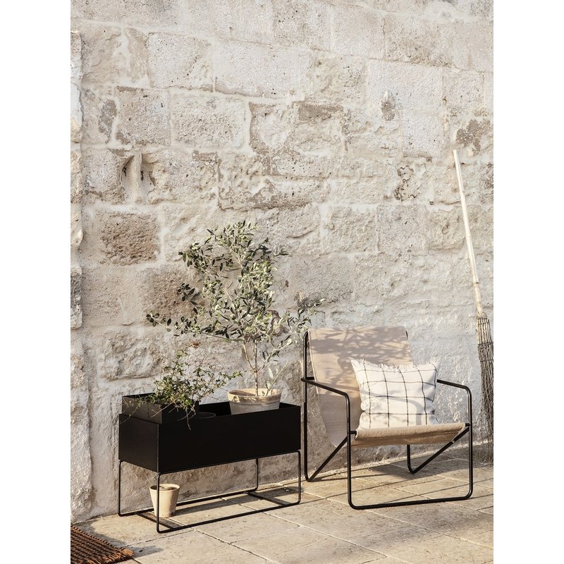 ferm LIVING-collectie Plant Box Large - Black