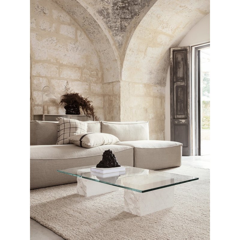 ferm LIVING-collectie Mineral salontafel - Bianco Curia