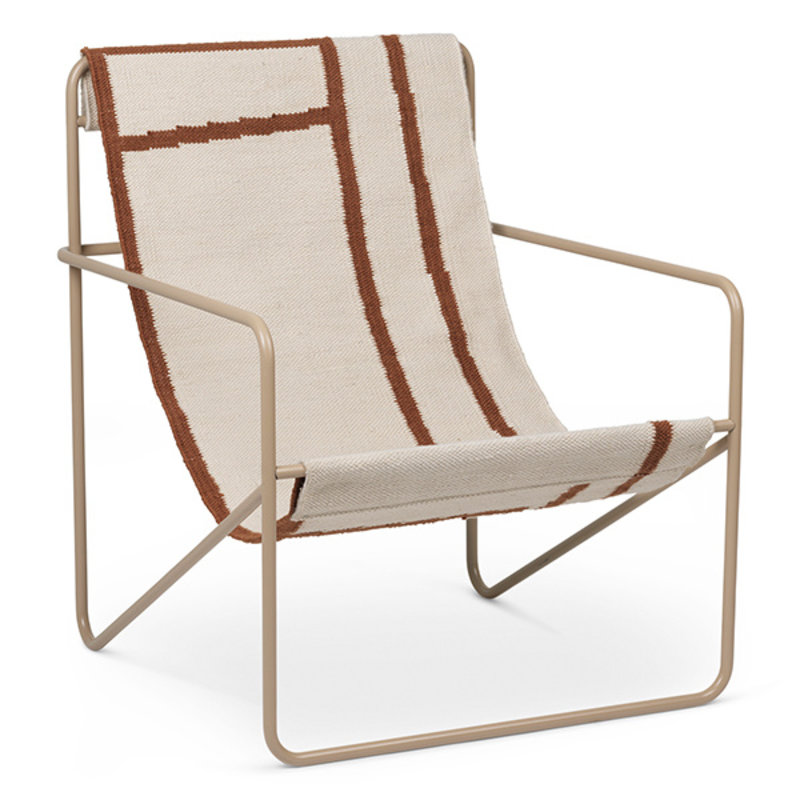 ferm LIVING-collectie Desert Chair - Cashmere/Shape