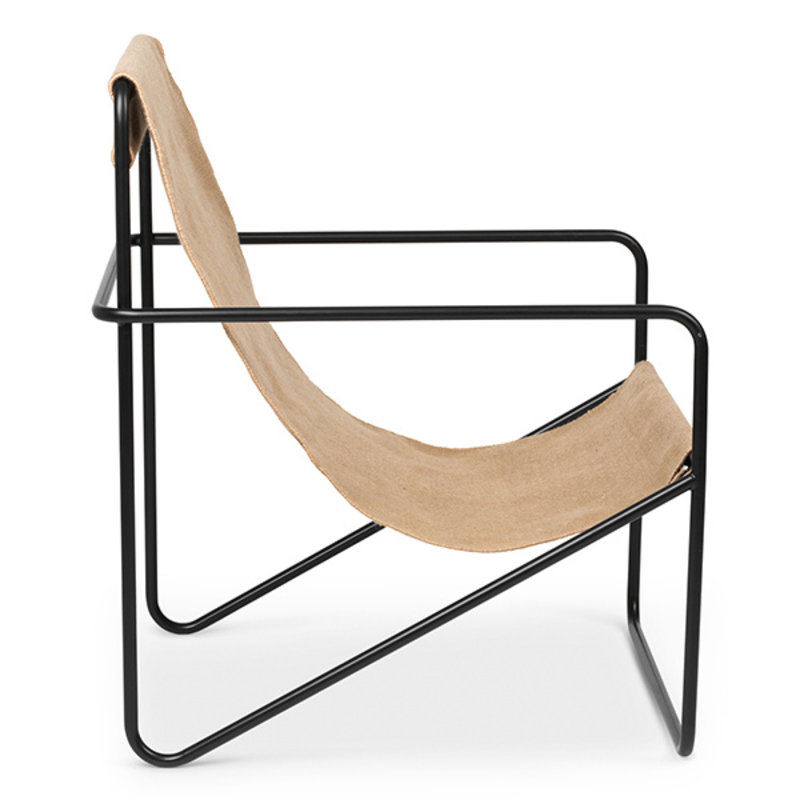 ferm LIVING-collectie Desert Chair - Black/Solid