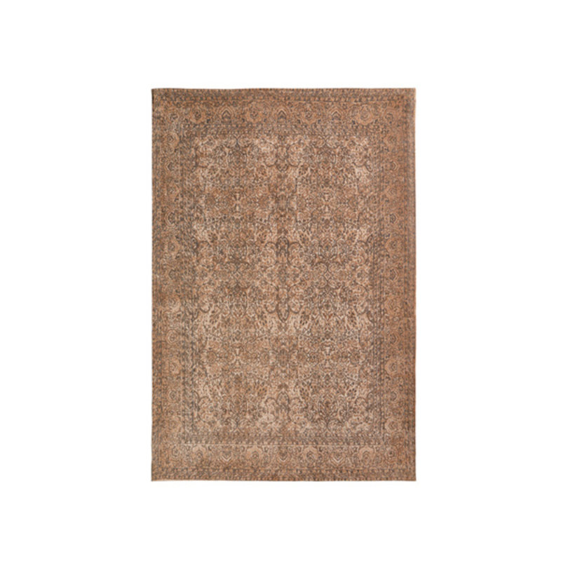 Nordal-collectie KARMA woven rug, peach/nude/grey