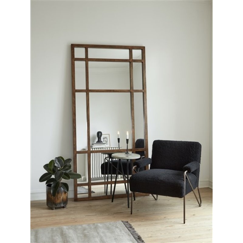 Nordal-collectie SPIRIT wall mirror, col. birch wood