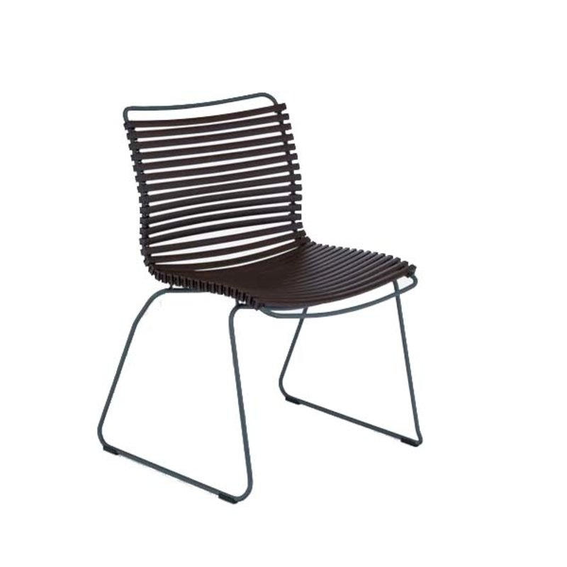 Houe-collectie CLICK Dining Chair without armrests dark brown