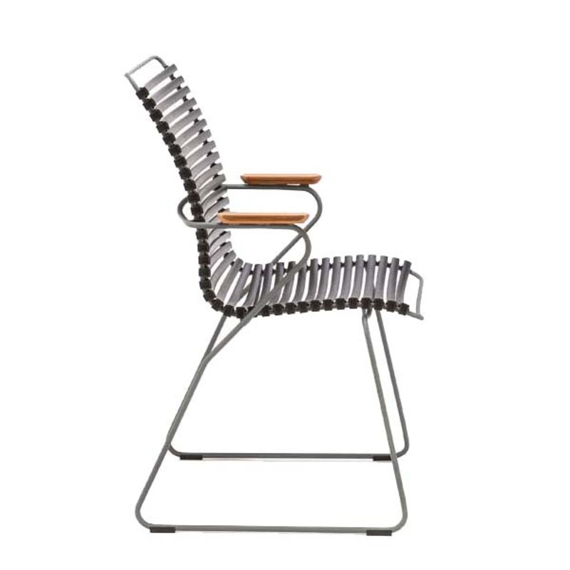 Houe-collectie CLICK armchair tall tuinstoel black