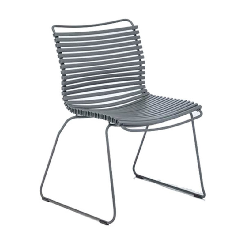 Houe-collectie CLICK Dining Chair without armrests dark grey