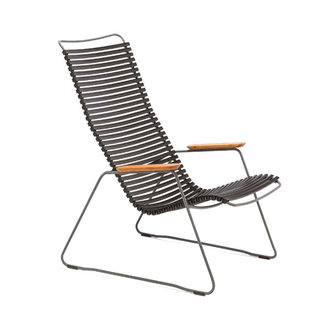 Houe CLICK Lounge Chair with Black lamellas