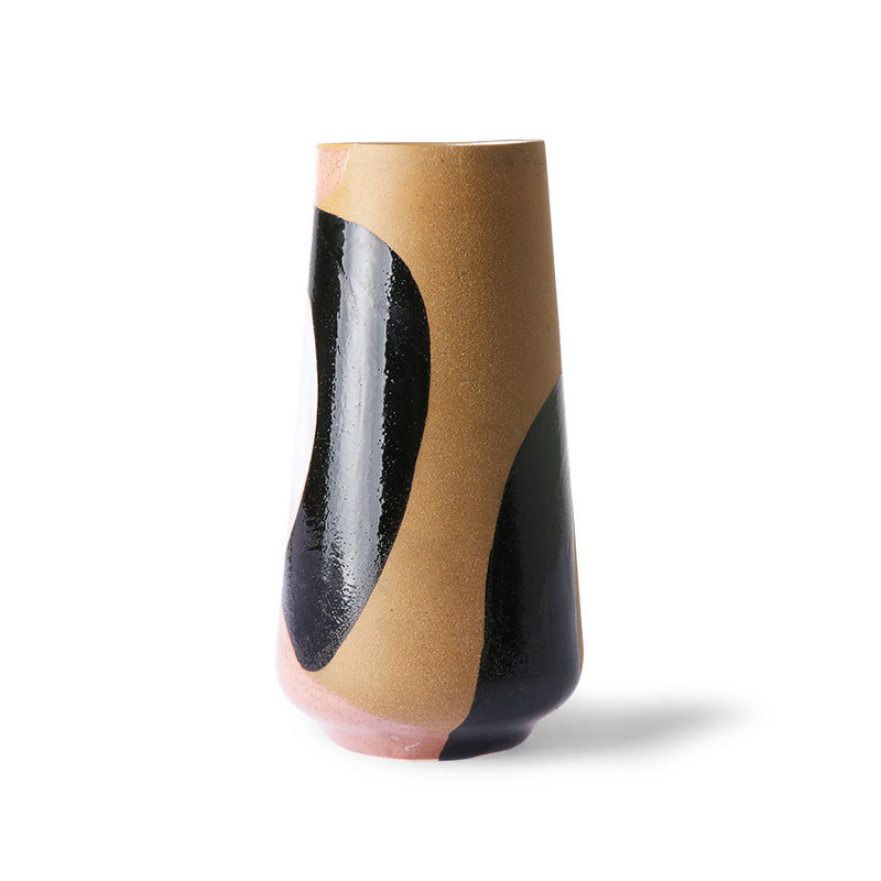 HKliving-collectie Hand painted ceramic flower vase