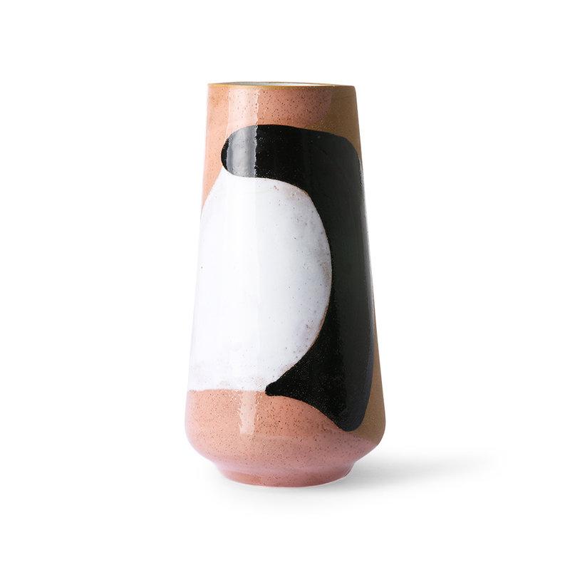 HKLIVING-collectie Hand painted ceramic flower vase