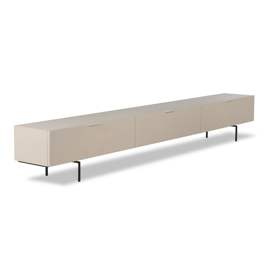 aansluiten voorstel Brawl HKliving Tv meubel hout 250cm zand - Deens