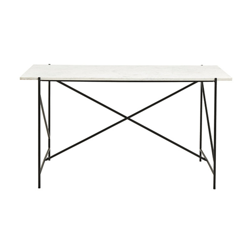 Nordal-collectie DEE desk, white marble