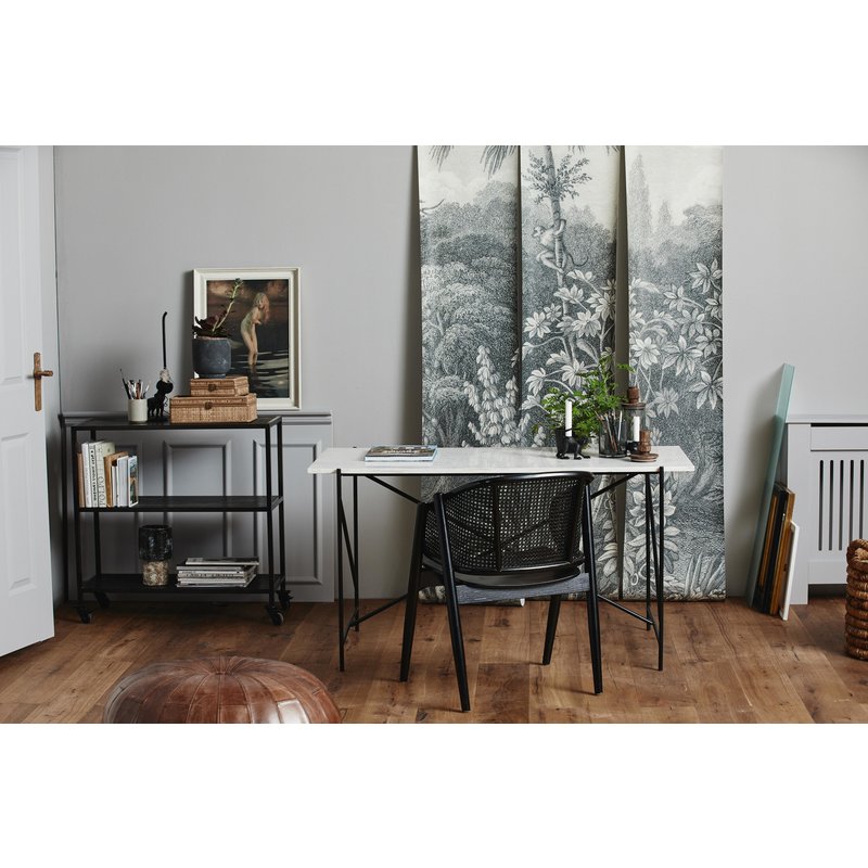 Nordal-collectie DEE desk, white marble