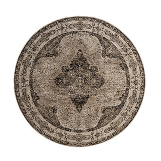 Nordal Vloerkleed rond VENUS 140cm donkergrijs Nordal Vloerkleed rond VENUS 140cm donkergrijs